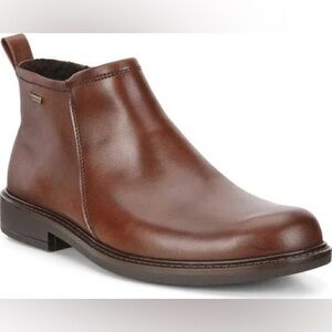 ECCO Men's Holton Plain Toe Gore-tex Chelsea Boot Size 46